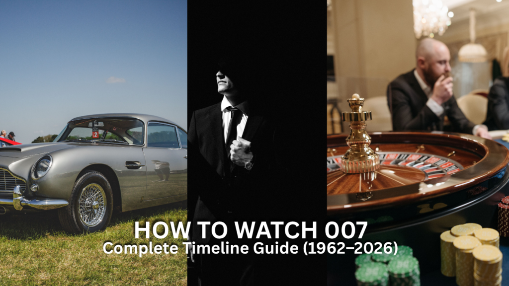 How to watch James Bond movies in order cinematic timeline guide