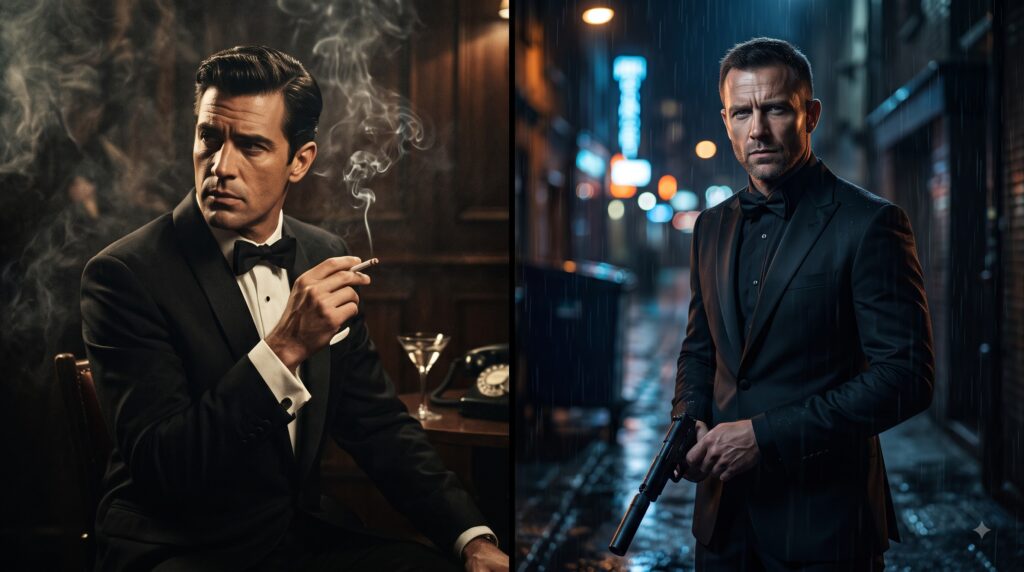 Daniel Craig vs Sean Connery Ian Fleming Bond comparison