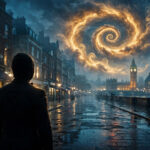 When will the next James Bond be announced — cinematic silhouette over London ahead of the Bond 26 casting announcement